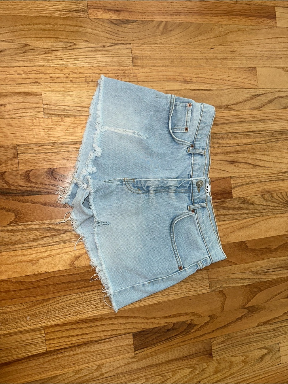 Urban Outfitters Light Wash Distressed Denim Women’s Shorts